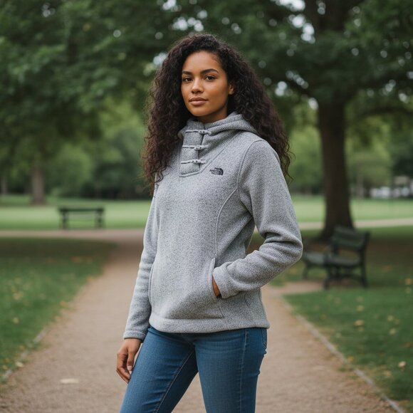 The North Face Tops - THE NORTH FACE Crescent Hooded Pullover